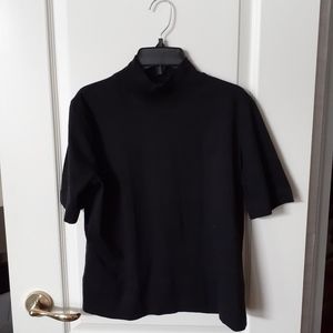 Zara mock neck t-shirt